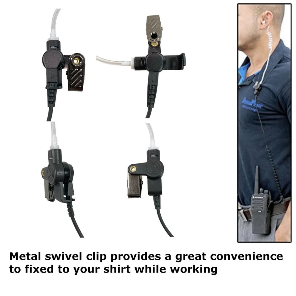 MaximalPower 617-1N 3.5mm LISTEN ONLY Headset Earpiece for Two-Way Radios (2PK) - Image 4 of 4