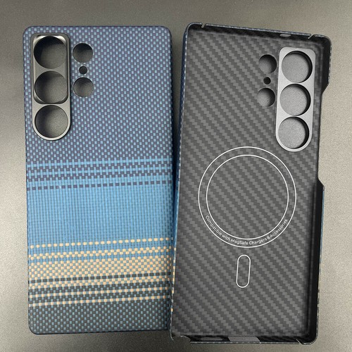 for Samsung Galaxy S25 Ultra Carbon Fiber Case S25 S25+ Ultra-thin Aramid Fiber - Picture 171 of 177