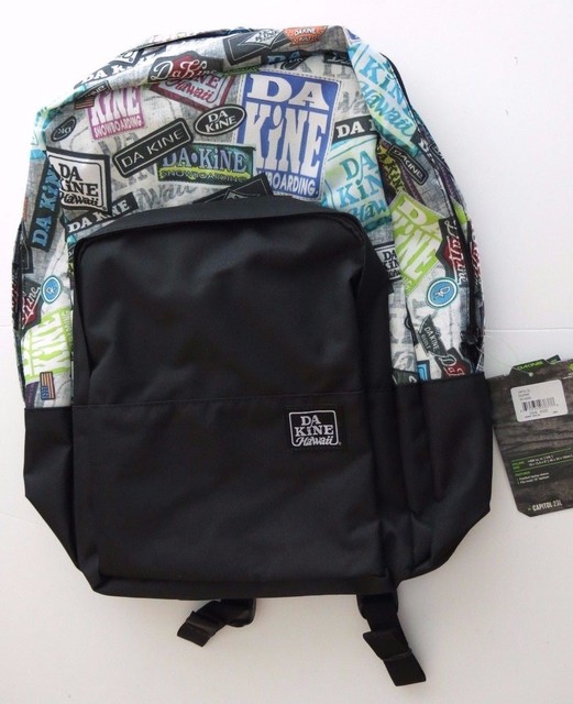 Dakine Hawaii Capital 23L Equip2Rip Backpack Book Bag Laptop Compatible