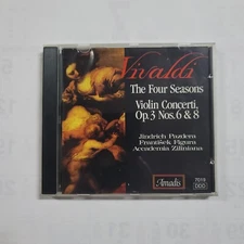 Vivaldi: The Four Seasons Violin Concerti Op. 3 Nos. 6 & 8 (CD, 1995)