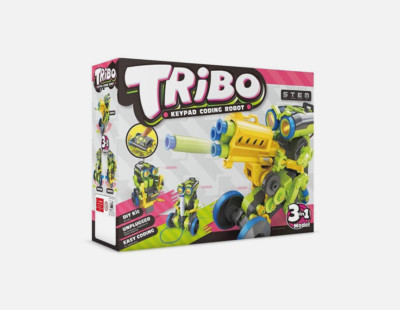 CONSTRUCT & CREATE Tribo 3-in-1 Tastatur Codierroboter