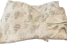 Muslin Swaddle Blankets Soft  Hot Air Balloon- Cloud Island-Swaddle Me 40 x 41
