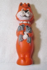 Vintage 1960s Purex Mr. Jinks Pixie & Dixie Bubble Bath Bottle Extremely RARE