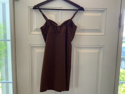 la hearts brown dress Women Extra Small XS Tank Sleeveless Spaghetti Faux leather Size:Child 8 NOTESSENTIALS Mismatched Bridesmaid Dress,Burgundy Bridesmaid