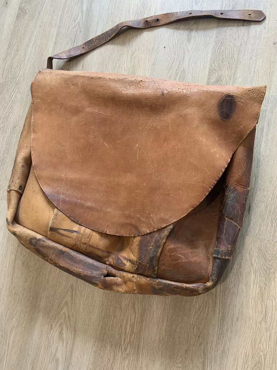 vintage leather bag