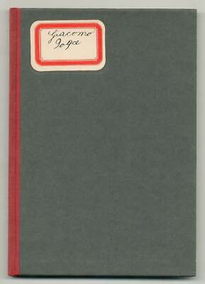 James Joyce GIACOMO JOYCE 初版 ハードカバー1968 James JOYCE