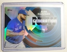 Alek Manoah 2022 Topps Series 2 Generation Now Insert Toronto Blue Jays GN-54