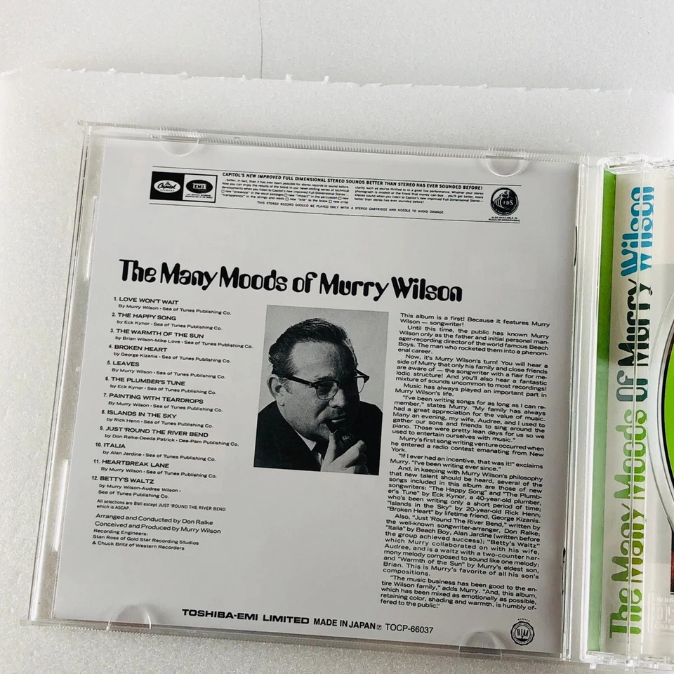 The Many Moods of Murry Wilson by Murry Wilson (JAPAN CD)  Father of BEACH BOYS - Image 3 of 4