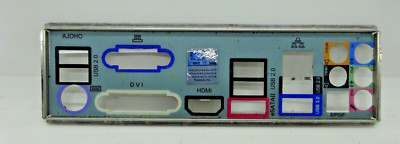 ASROCK  BLENDE FÜR H55M/USB3    BACKPLATE #BL447