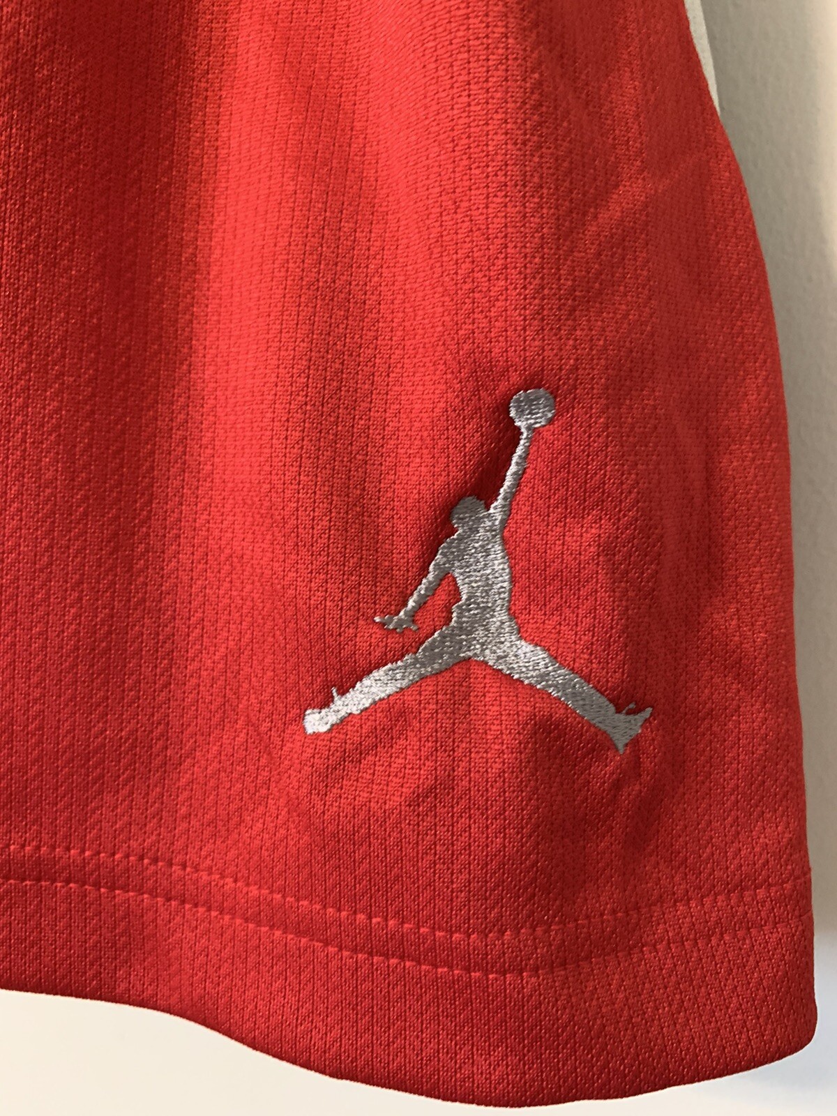 Nike Air Jordan Red And Gray Basketball Shorts Men’s … Gem