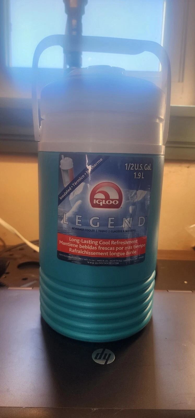 Igloo Beverage Cooler-Legend-1/2 Gal. 1.9 L, Insulated-Made in the USA NWT