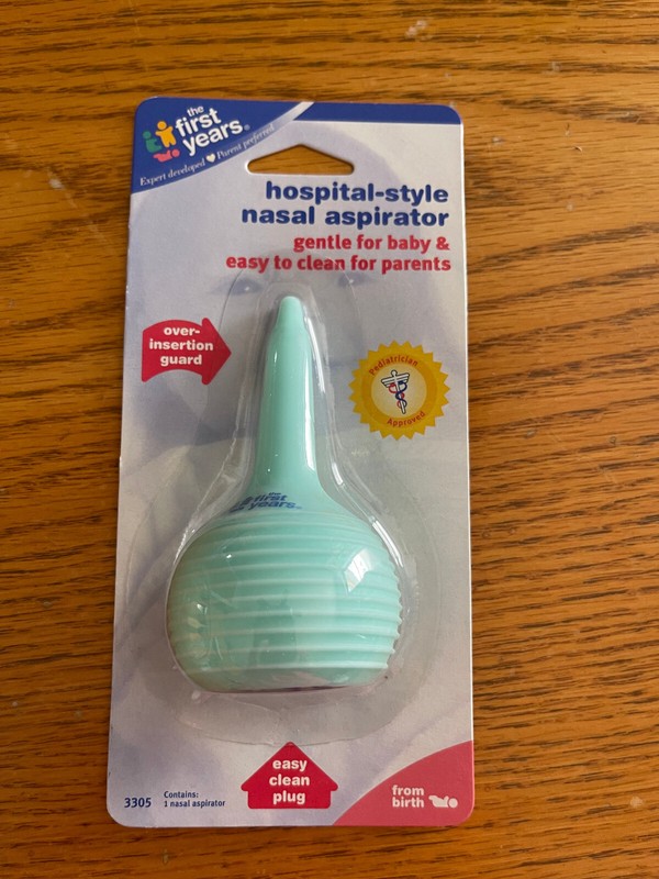  The First Years Hospital-Style Nasal Aspirator Aqua
