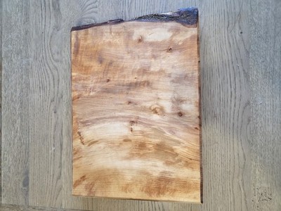 Live Edge Erle Schneidebrett Wurstwarenbrett rustikal James Martin Stil