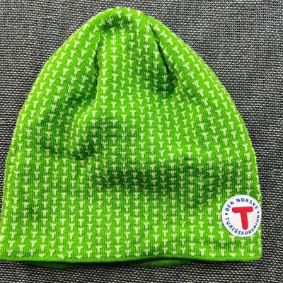 Devold Beanie Mütze Einheitsgröße 100% Schurwolle schwarz grün Thermo gefüttert