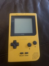 Nintendo Game Boy Color Handheld System Yellow with Shrek Game, Tested Working