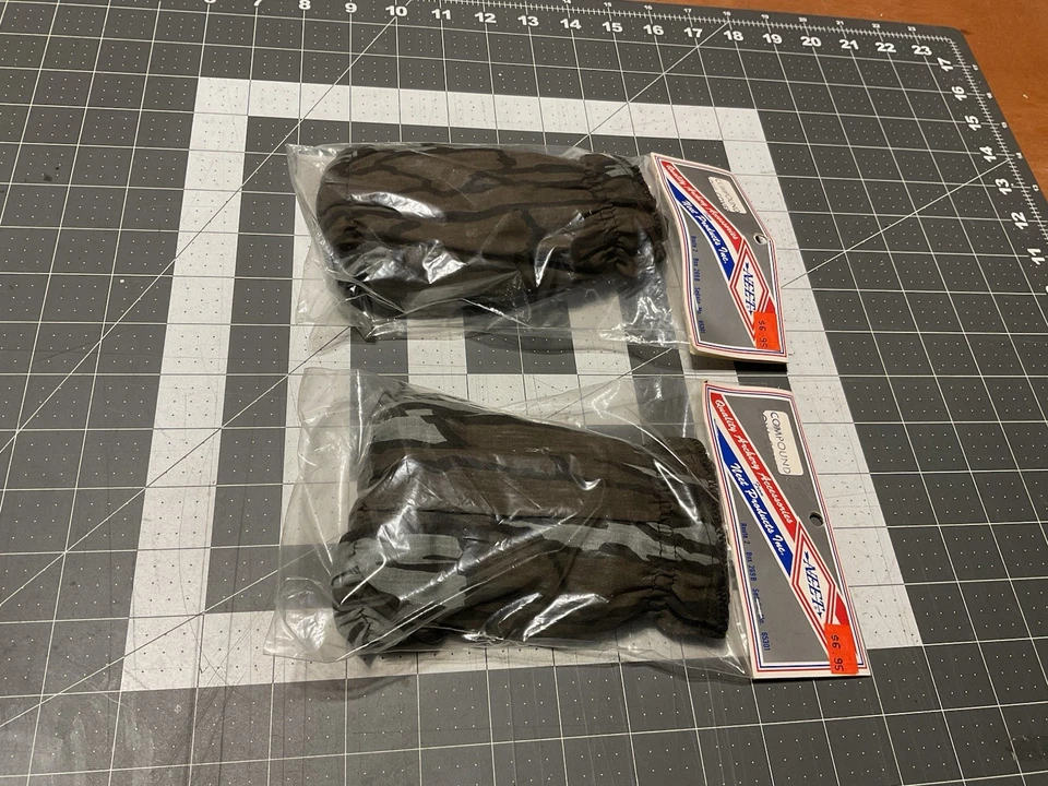 Cubierta de arco compuesta Neet, camuflaje Treebark, nuevo stock antiguo, lote de 2 Foto 2 de 4