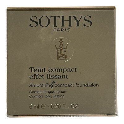 Sothys Smoothing Compact Foundation 1. Naturel (Natural) 0.2 oz Makeup Cosmetics