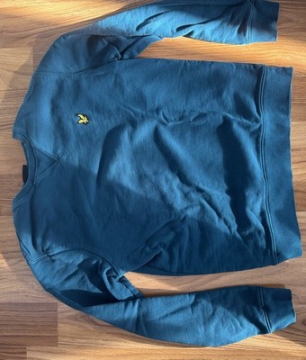 LYLE & SCOTT Herren Sweatshirt | Dark Green | lyle and scott golden eagle logo