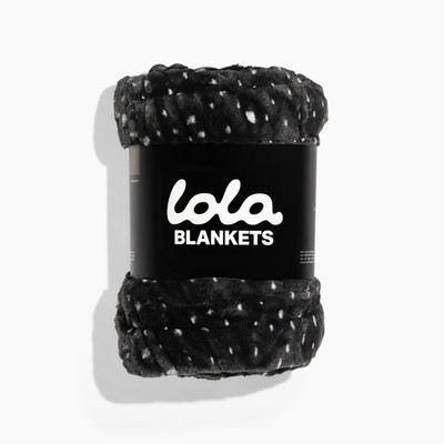 Lola Blankets Large in Rainy Night (60 X 72 inches) MSRP $325