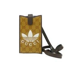  Meito  GUCCI Gucci X Adidas Smartphone Case Shoulder Bag GG Crystal 702203