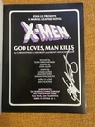 Marvel Graphic Novel #5 X-men: God Loves, Man Kills - SIGNED BY CLAREMONT