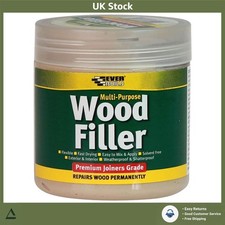 Versatile Waterproof Wood Filler Ready Mixed Sandable Fast Drying Teak 250ml
