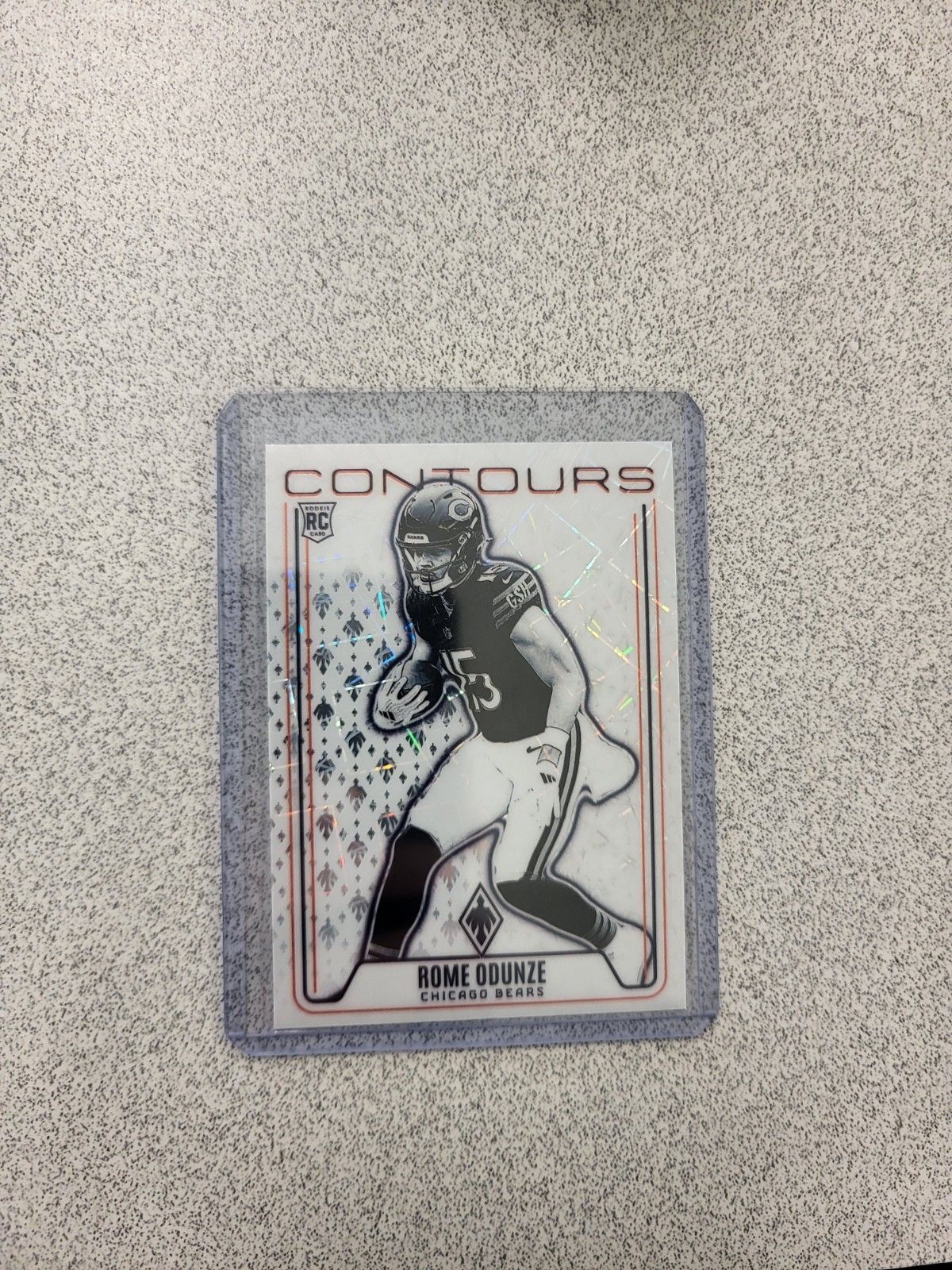 2024 Phoenix Contours Lazer ROE Rome Odunze Rookie RC Chicago Bears