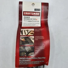 CRAFTSMAN Tool Box Chest Cabinet Drawer Customized Divider System 65278 USA NEW