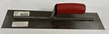 MARSHALLTOWN QLT Concrete Finishing Trowel, 16 x 4 Inch Carbon Steel Blade
