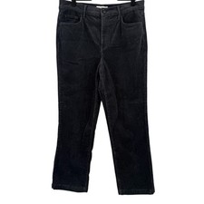 Loft Ann Taylor Corduroy Pants Women s Size 29/8 Straight Gray Cotton Stretch