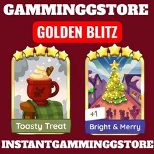 Choose any holiday train & choco bliss golden blitz Mono_poly Go Stickers