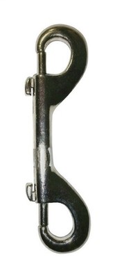 Baron 163Z Nickel-Plated Bronze Double Ended Bolt Snap 7/16 Dia. x 4-3/4 L in.