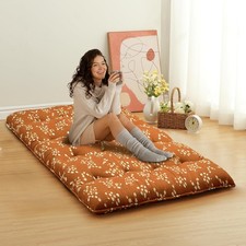Foldable Japanese Floor Mattress Roll Up Mattress Sleeping Tatami Mat Couch Bed