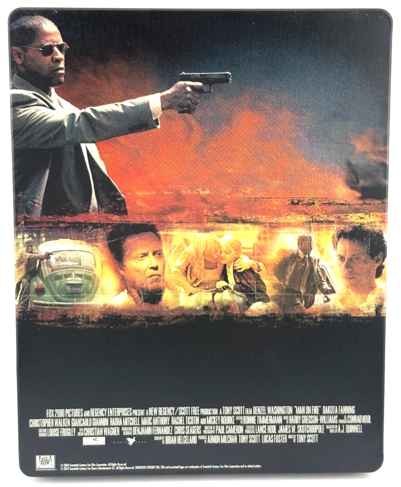 Man on Fire Blu Ray Steelbook - Image 4 of 4