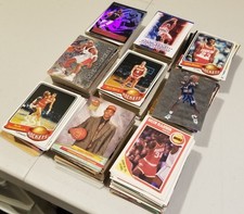 HUGE 694 NBA Card Lot: Houston Rockets RCs, HOF, Stars FREE SHIPPING! +BONUS!