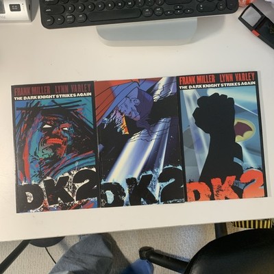 DK2: Batman/Dark Knight:  3 Books, TPB, FRANK MILLER & LYNNE VARLEY VG