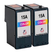 Compatible Ink Cartridge For Lexmark 15A Twin Color Pack-USA