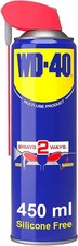 WD-40 Multi Use Lubricant Spray 450ml with Smart Straw for Maintenance & Rust Pr 19.98 per litre