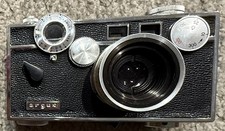 Argus C3 The Brick 35mm Rangefinder Camera F/3.5 50mm Cintar Lens