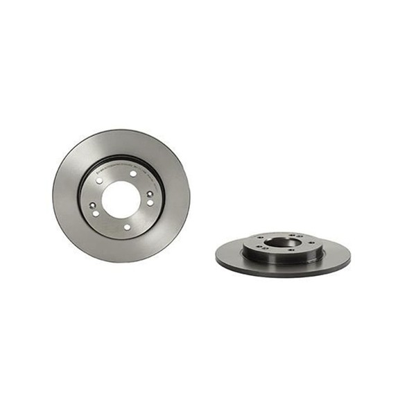 2X Brembo Bremsscheiben 272Mm Voll Hinten Passend FÜR Hyundai I30 KIA Ceed-image