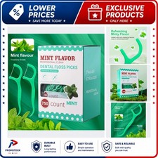Mint Dental Floss Picks Disposable Interdental Flossers Adult Oral Care