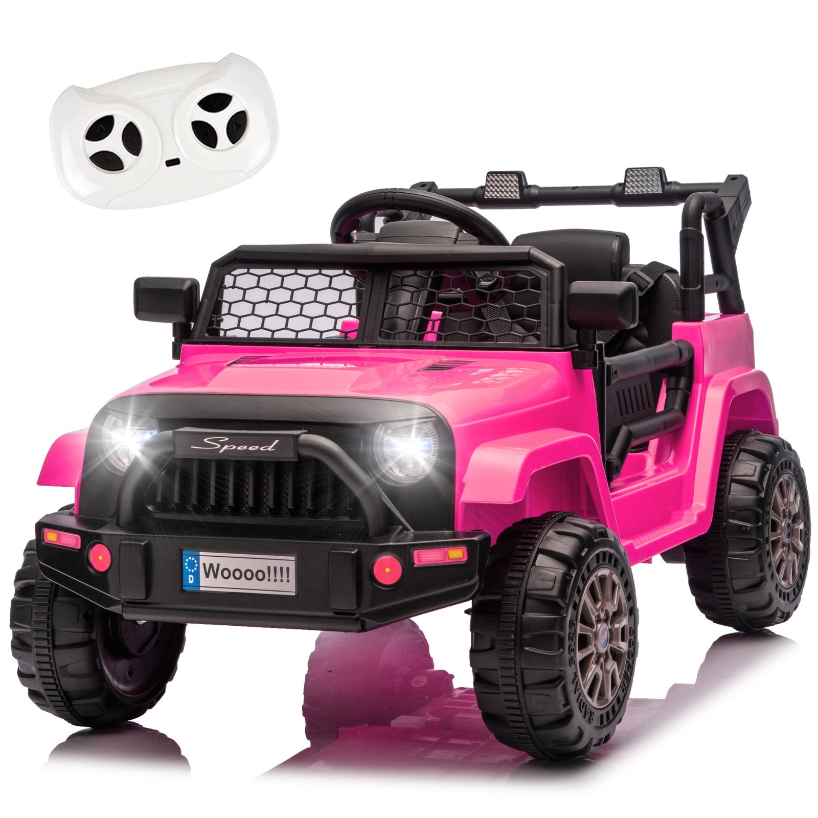 12V Kids Electirc Car Jeep w/Remote,Boys Girls Toddler Power
