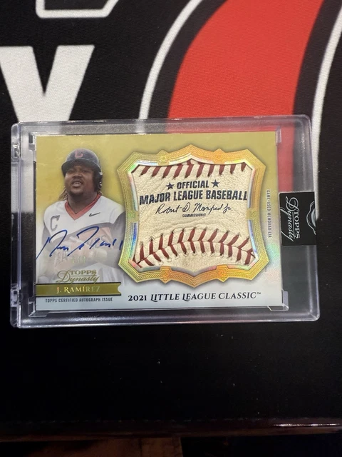 2024 Topps Dynasty Jose Ramirez 1/1 Little League World Series Auto Logo