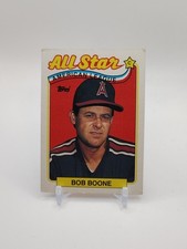 1989 Topps #404 Bob Boone