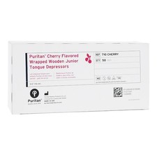Puritan 5-1/2 Inch Length Tongue Depressor Cherry Flavor NonSterile 1 Box 50/Box