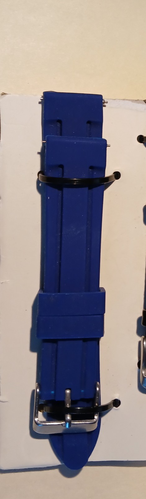 2 Pc. Military NATO style Solid/Stripe Replacement Watch Band Strap-20mm-w pins