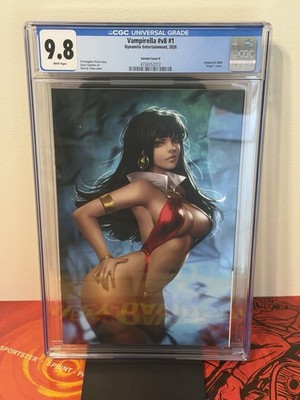 Vampirella #v8 #1, CGC 9.8, Variant Cover K, Dynamite Entertainment 