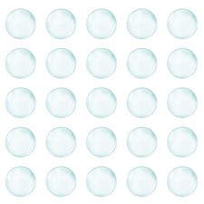 150pcs Glass Ball Boiling Stones 10mm Soda Lime Glass Beads Clear
