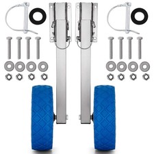 Bestauto Stainless Steel Boat Launching Wheels Transom Launching Wheel Dolly for