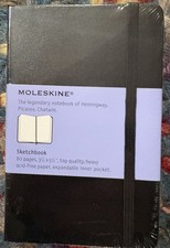 Moleskine Classic Sketchbook Hardcover- Pocket- 3.5 X 5.5